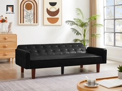 C5 Ghế sofa giường bọc da giá rẻ GB21 Eloy 2m cho văn phòng đẹp