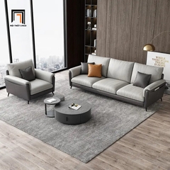 C1 Bộ 2 ghế sofa da công nghiệp KT51 Jing cho văn phòng sang trọng