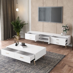 C3 Bàn sofa phòng khách chung cư BSF22 Slam 1m x 50 sơn trắng