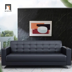 C5 Ghế sofa băng đặt tại văn phòng BT277 Custer 1m8 da giả đen