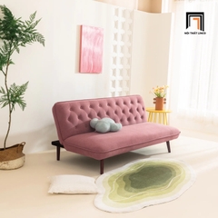 C6 Ghế sofa giường giật nút xinh xắn GB68 Jolee 1m8 màu xanh lá