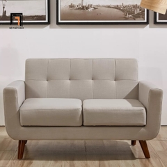 D3 Ghế sofa băng đôi nhỏ gọn BT218 Esmai 1m3 màu vàng giá rẻ