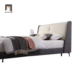 D1 Giường ngủ bọc nệm vải nỉ trẻ trung GN121 Ginlet 1m6 x 2m giá rẻ
