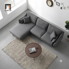 D1 Bộ ghế sofa góc L giá rẻ 2m4 x 1m6 GT2 Consenja cho gia đình