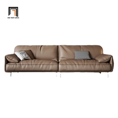 H1 Bộ ghế sofa bọc da giả sang trọng KT133 Alos màu nâu cafe