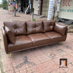 B1 Ghế sofa băng da sang trọng BT96 Foia 2m cho chung cư