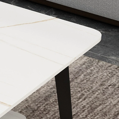 N2 Bàn sofa mặt đá chữ nhật hiện đại BSF4 Lenge 1m1 x 55 sang trọng