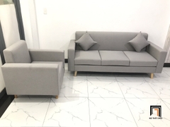 G1 Set ghế sofa phòng khách gia đình NS05 màu xám trắng giá rẻ