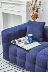 D1 Ghế sofa băng vải lông cừu BHQ9 Toum dài 2m cho shop tiệm
