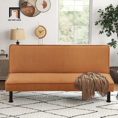 H1 Ghế sofa giường giá rẻ màu cam GB85 Arnbert 1m7 cho chung cư