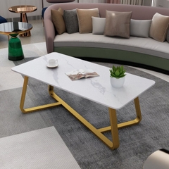 K1 Bàn sofa mặt đá chữ nhật BSF1 Crosso 1m văn phòng làm việc