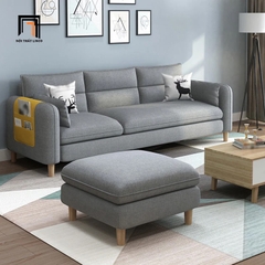 A5 Bộ ghế sofa băng kèm đôn vuông BT197 Colton 2m1 cho phòng khách