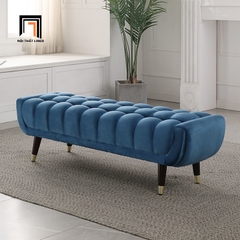 K1 Ghế đôn sofa dài 1m6 SB32 Pine chia múi đẹp, bền và tiện nghi