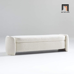 C3 Ghế sofa băng dài SB40 Tinan 1m4 thiết kế xinh xắn cho phòng khách