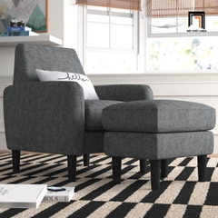 I3 Ghế sofa đơn vải nỉ xanh dương DT99 Betul phòng khách chung cư