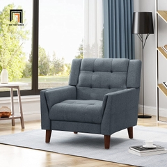 G2 Sofa đơn phòng khách vải nỉ DT26 Monte kiểu dáng châu Âu