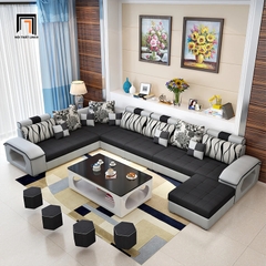 A2 Bộ Ghế Sofa U UT1 Arvella 3m9 Kiểu Dáng Hiện Đại