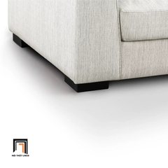 R2 Ghế sofa băng màu trắng kem BT77 Chesee dài 2m1 phòng khách