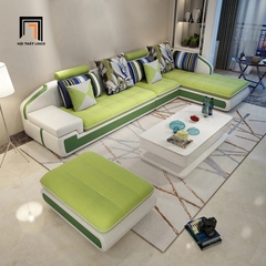 D5 Ghế sofa góc L hiện đại GT175 Sakaston 3m3 x 1m8 phối màu đẹp