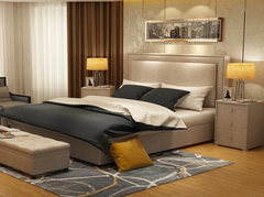 Giường ngủ tân cổ điển GN76 Hailee cho phòng ngủ sang trọng