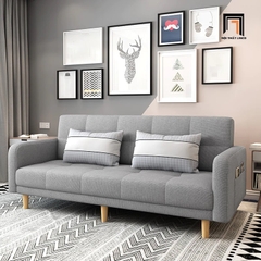 B5 Ghế sofa bed bật giường giá rẻ GB34 Simon dài 1m8 cho chung cư