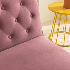 C6 Ghế sofa giường giật nút xinh xắn GB68 Jolee 1m8 màu xanh lá