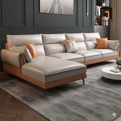 C3 Bộ sofa phòng khách KT29 Appelo phối màu da giả nổi bật