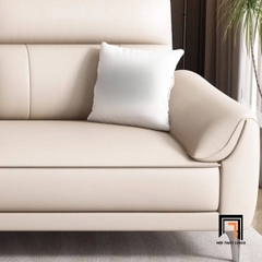 A6 Ghế sofa băng da 2m4 cao cấp BT116 Tazrou phòng khách đẹp