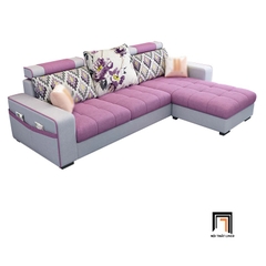 D3 Bộ ghế sofa góc L sang trọng GT137 Hugo 2m4 x 1m6 phòng khách