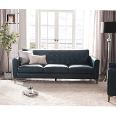 D5 Ghế sofa băng cao cấp BT173 Cornwall da giả 2m cho văn phòng