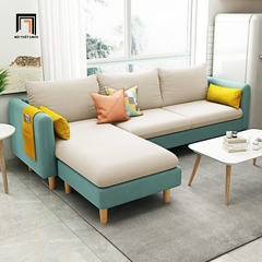 C5 Set ghế sofa góc vải nỉ màu vàng GT152 Taylor 2m2 x 1m6 giá rẻ