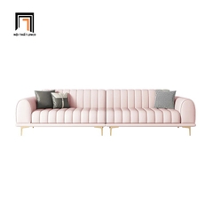 H1 Bộ ghế sofa đặt sảnh chờ trắng kem KT43 Verdante da giả PU