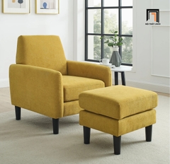 I3 Ghế sofa đơn vải nỉ xanh dương DT99 Betul phòng khách chung cư