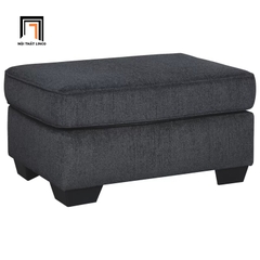 E2 Ghế sofa đơn xám đen vải nỉ DT55 Rima phòng khách gia đình