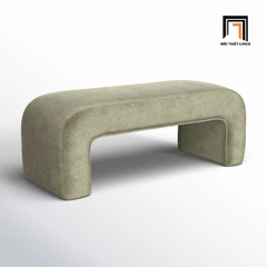 N3 Ghế đôn sofa chữ U SB6 Steven vải nỉ mềm mại dài 1m2