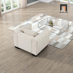 G2 Ghế sofa đơn DT47 Peggy màu kem kiểu dáng hiện đại