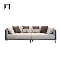 D2 Ghế sofa băng sang trọng BT301 Morelia 2m4 da Pu cho gia đình