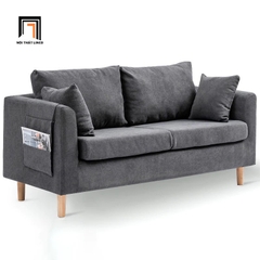 G1 Bộ ghế sofa phối màu nỉ đẹp KT81 Kiddy cho phòng khách nhỏ
