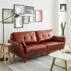 K1 Bộ ghế sofa văn phòng xanh đậm KT109 Rothry da công nghiệp