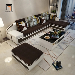 D5 Ghế sofa góc L hiện đại GT175 Sakaston 3m3 x 1m8 phối màu đẹp