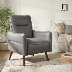 H2 Sofa đơn nhỏ gọn cho văn phòng DT106 Amylee da chống trầy