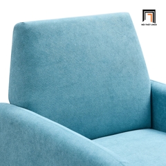 I3 Ghế sofa đơn vải nỉ xanh dương DT99 Betul phòng khách chung cư