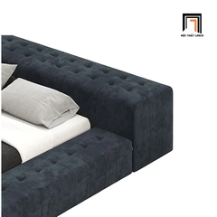 Giường ngủ 1m8-2m cho không gian lớn GN59 Adeline da giả
