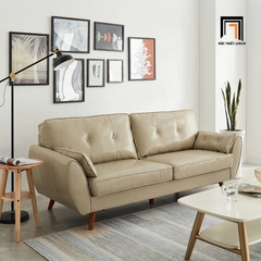 K1 Bộ ghế sofa văn phòng xanh đậm KT109 Rothry da công nghiệp