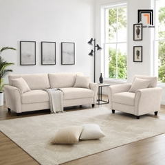 B3 Bộ sofa KT178 Iceola cho phòng khách chung cư nhỏ đẹp