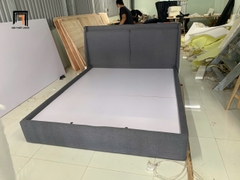 B3 Giường ngủ GN146 Dalen màu xám dễ phối nội thất phòng ngủ