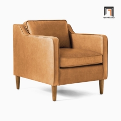 B3 Sofa đơn da công nghiệp DT19 Hamilton phòng khách sang trọng