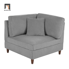 J1 Ghế sofa đơn 1 cho góc phòng nhỏ DT112 Michelyn vải nỉ giá rẻ