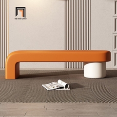 S2 Ghế sofa chờ SB16 Quebec da pu bền đẹp cho spa, thẩm mỹ viện