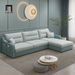 C5 Bộ ghế sofa góc giá rẻ GT53 Kles 2m4 x 1m6 căn hộ chung cư
